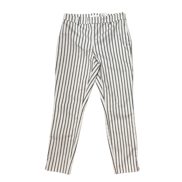 H&M Super Stretch Stripe Slacks Size 6 - Picture 2 of 5